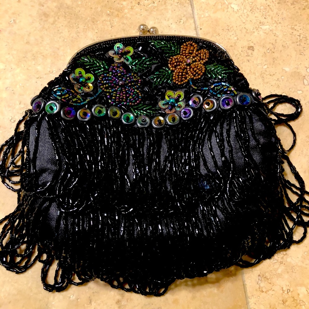 Beaded Clutch Purse